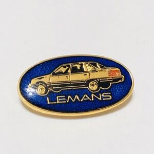 Pontiac Lemans Hat Pin,‎ Lapel Pin, Tie Tac Automobilia New Old Stock Blue Gold